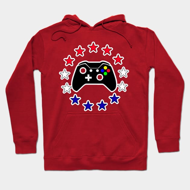 Controller Stars Hoodie by Gamers Gear